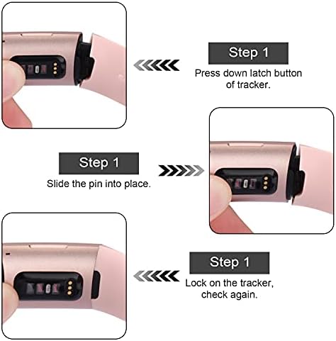 [6 חבילות] להקות התואמות ל- Fitbit Charge 4 להקות ו- Fitbit Charge 3 להקות לנשים, צמיד כף יד ספורט